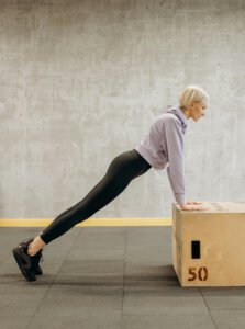 Incline push up
